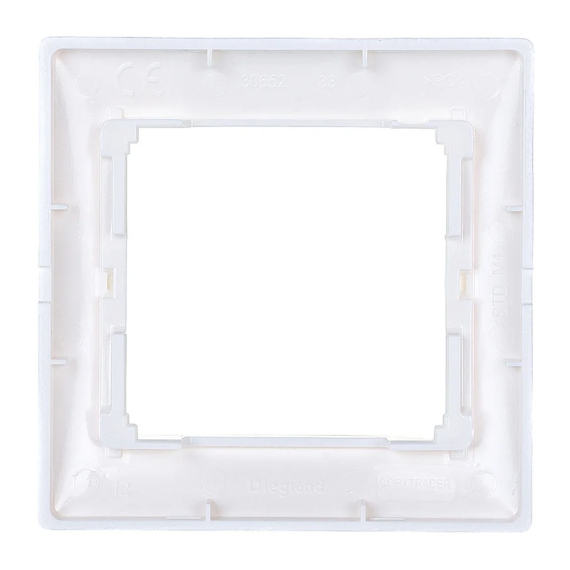 Рамка 1-постовая Valena 694240, белая