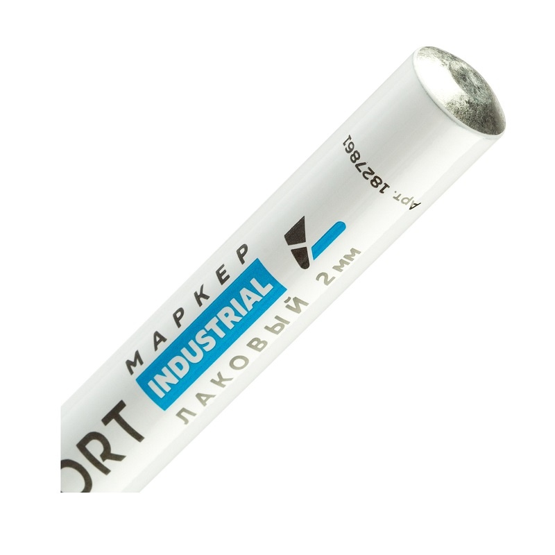 Маркер лаковый Topfort Industrial черный 2 мм