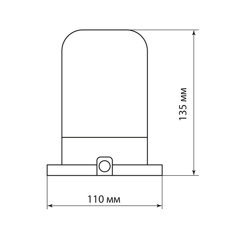 Светильник д/ сауны под E27, 60Вт, 230В, настенный/потолочный, IP54, белый пластик+стекло