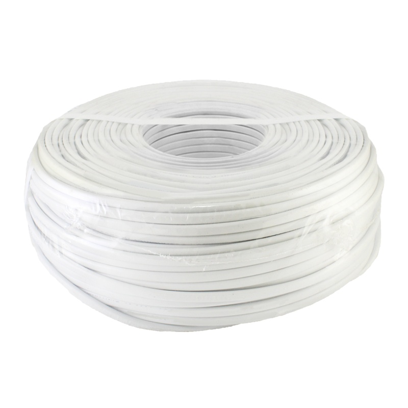 Провод ПуГВВнг(А)-LS Промэко 2х1,5 мм², белый (бухта-100 п.м.) ГОСТ 31947-2012