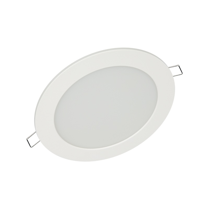 Светильник LED Инхоум ультратонкий Даунлайт, круг, 12Вт, 4000К, IP40, белый