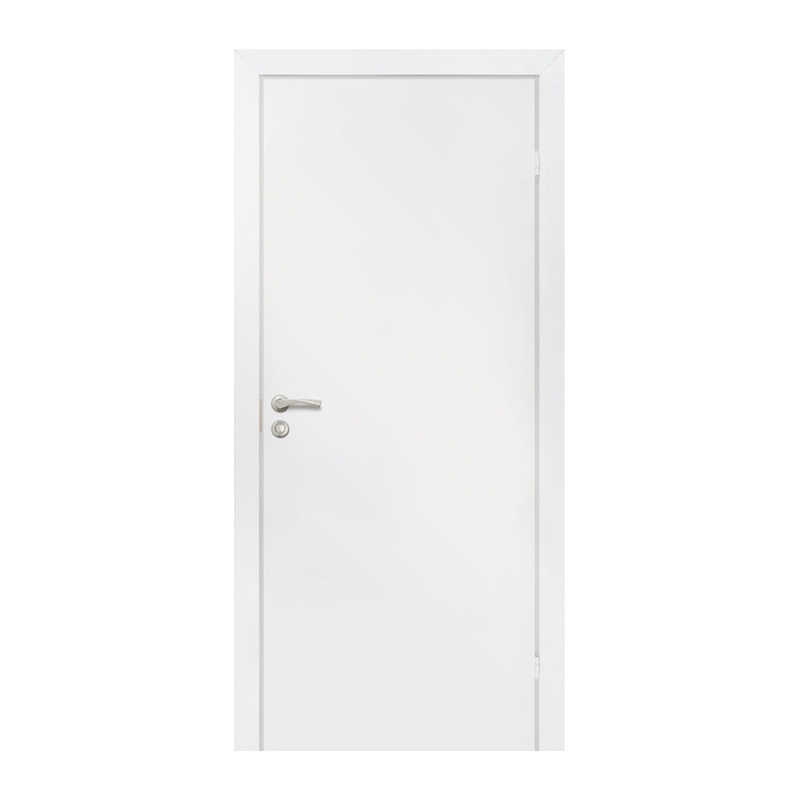 Полотно дверное Olovi, глухое усиленное, белое, левое, с/п, с/ф (М9 845х2050 мм)