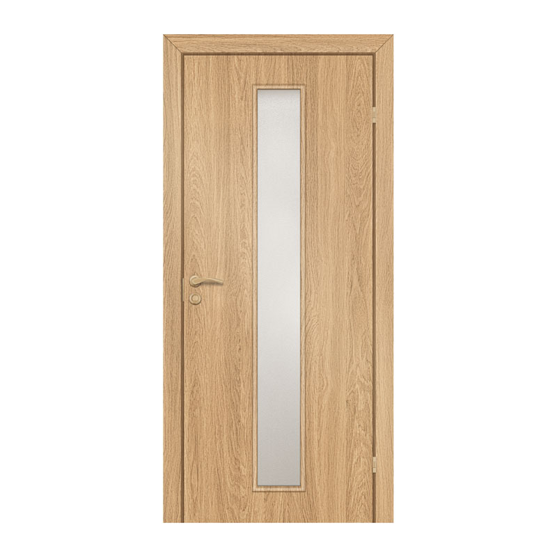 Полотно дверное Olovi, со стеклом, дуб классик, б/п, с/ф (L2 700х2000 мм)