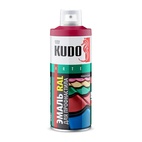 Эмаль аэрозольная Kudo KU-03011R RAL 3011 коричнево-красный (0,52 л)