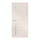 Полотно дверное Olovi Орегон, со стеклом, дуб белый, б/п, б/ф (900х2000 мм)