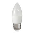 Лампа светодиодная LED E27, свеча, 10Вт, 4000К, нейтральный свет