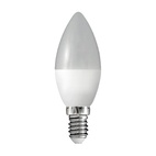 Лампа светодиодная LED E14, свеча, 8Вт, 2700К, теплый белый свет