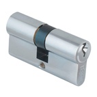 Цилиндр для замка ключ/ключ SCHLOSS 84001 (30/30) хром 60 мм (10/50)