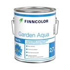 Эмаль акриловая Finncolor Garden Aqua база A полуматовая (2,7 л)