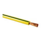 Провод ПуГВнг-LS (ПВ-3) 1х10мм2, желто-зеленый (1п.м.) ГОСТ 31947-2012
