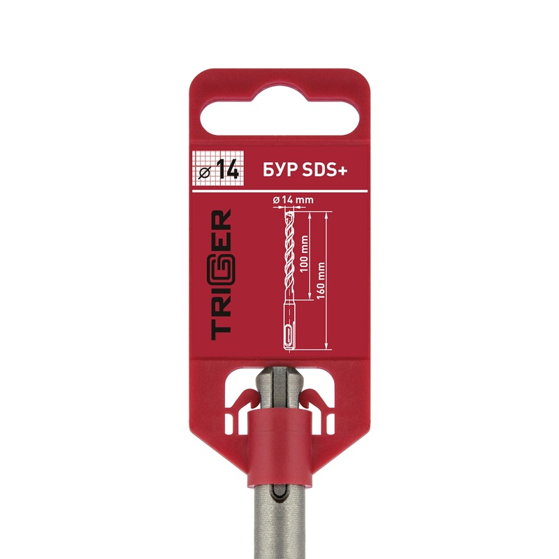 Бур Trigger 78300 SDS+14х100/160 мм