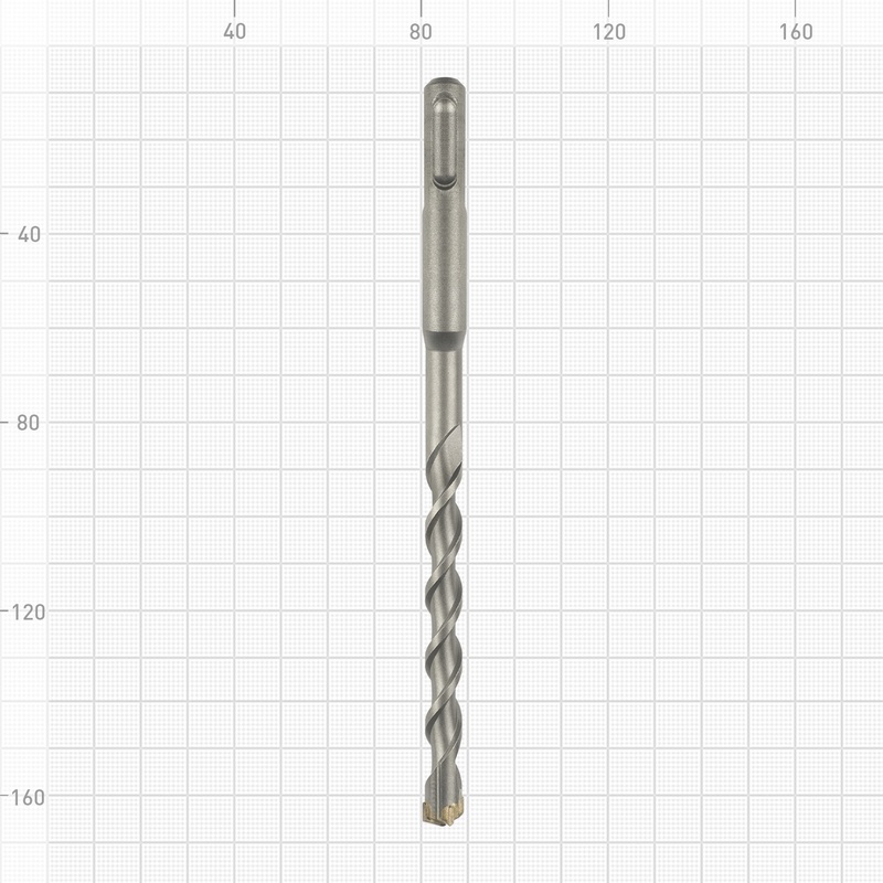 Бур Trigger Quadro 78480 SDS+ 8х100/160 мм