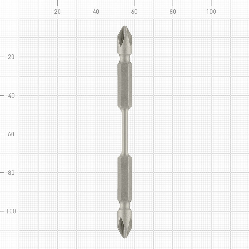 Бита Trigger 84988 Торсион РН-2 двухсторонняя 110 мм
