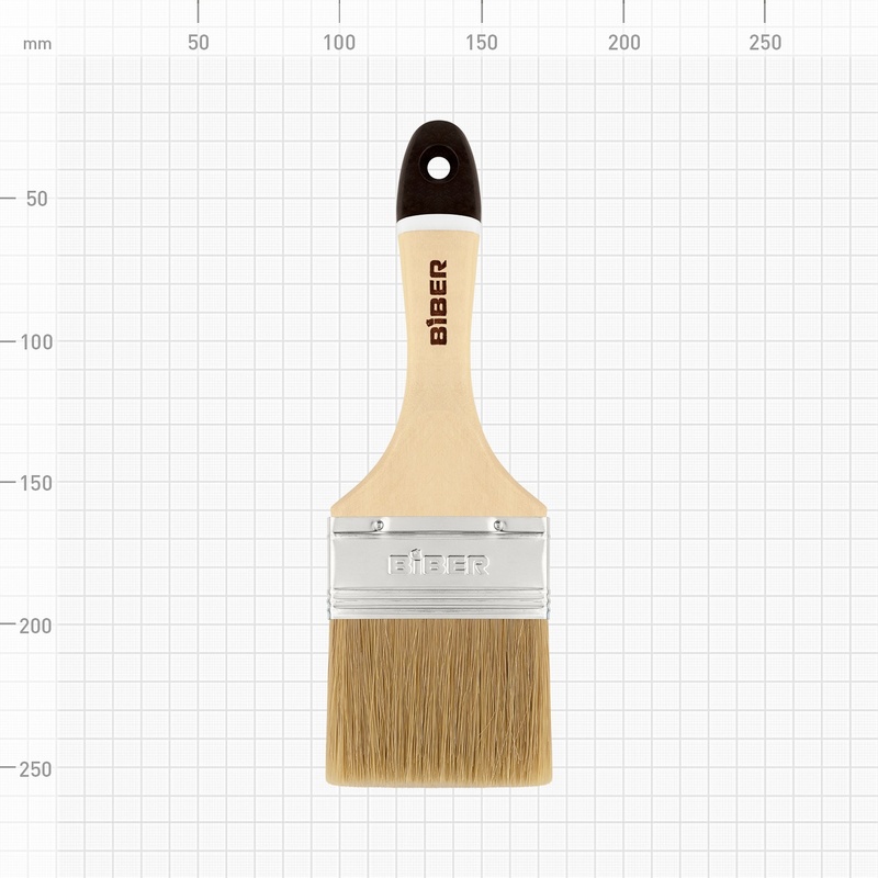 Кисть флейцевая Biber 31155 Профи 75 мм