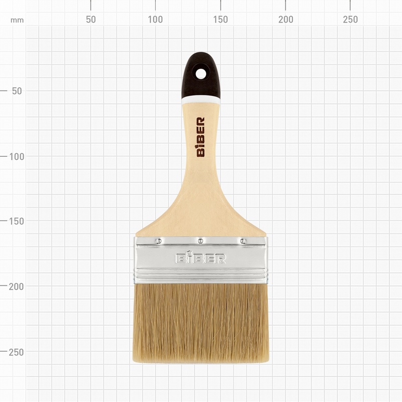 Кисть флейцевая Biber 31156 Профи 100 мм