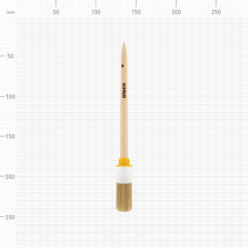 Кисть круглая Biber 31180 Стандарт 20 мм