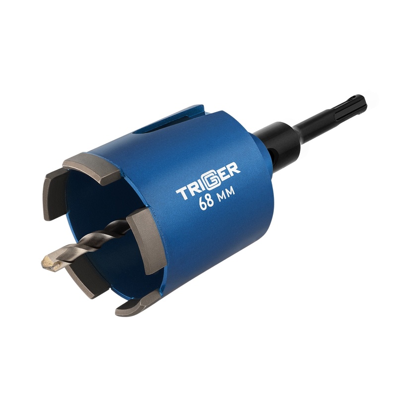 Коронка алмазная Trigger 78070 SDS+ 68 мм