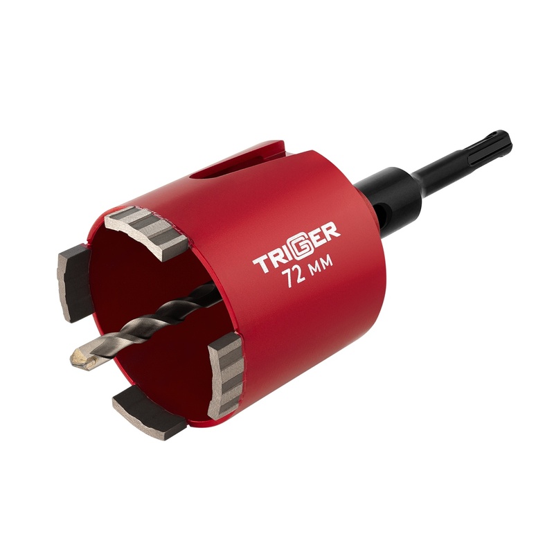 Коронка алмазная Trigger 78074 SDS+ 72 мм