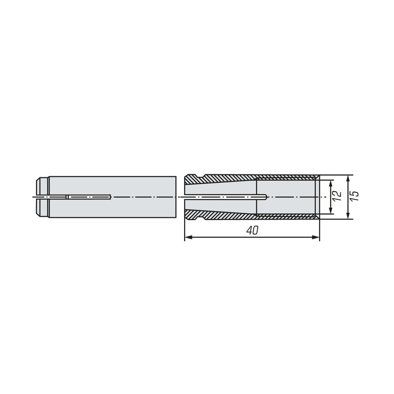 Анкер забивной SWFS М12 (50 шт)