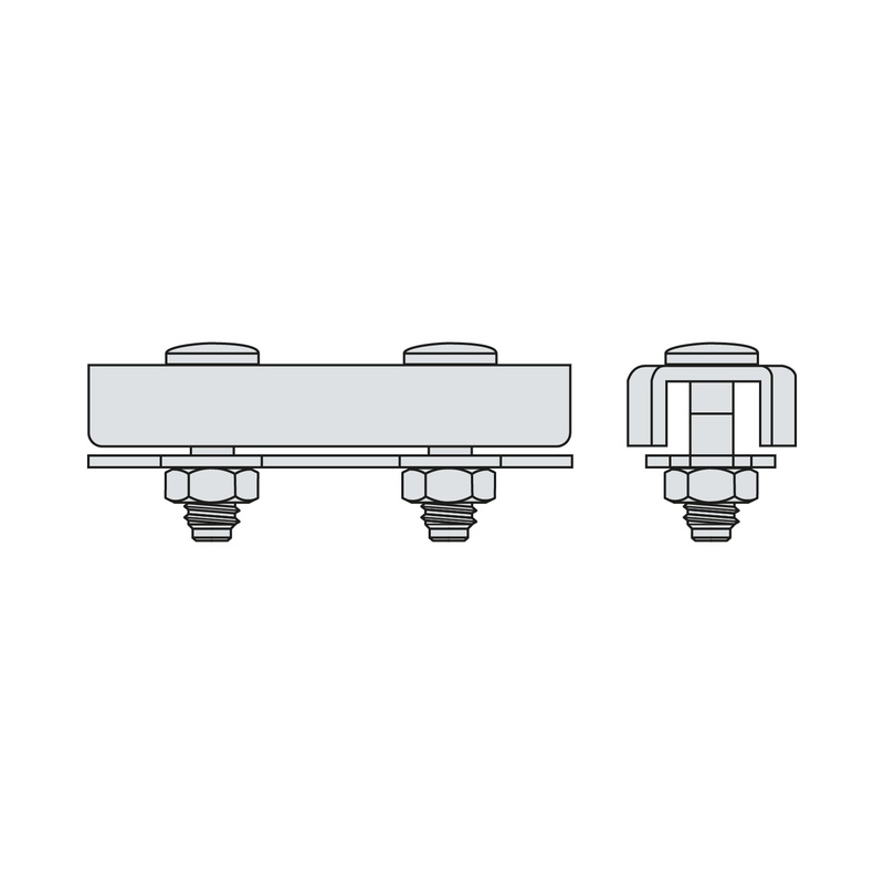 Зажим троса SWFS Duplex M4 (50 шт)