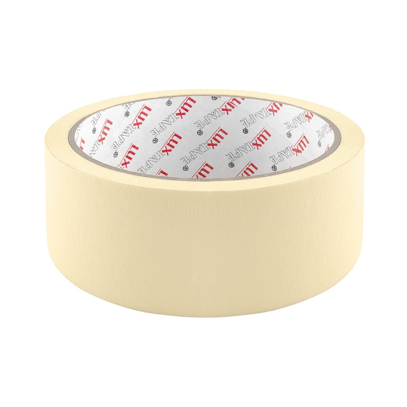 Лента малярная Luxtape, жёлтая, 38 мм х 25 м