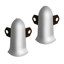 Угол внешний Ideal Классик, металлик серебристый, 55 мм (2 шт)