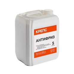 Добавка противоморозная Крепс Антифриз строительный до -10°С, 5 л