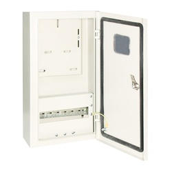 Щит учета навесной ЩУН-1ф/1-0-12, 395х310х165 мм, IP66