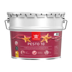 Краска алкидная Tikkurila/Tikkivala Евро Pesto 10 C матовая (9 л)