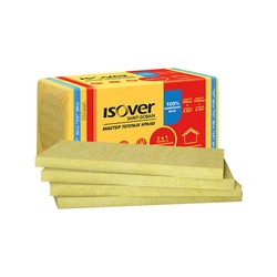 Утеплитель Isover Мастер Теплых Крыш 1000х600х100 мм, 4 шт