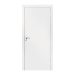 Полотно дверное Olovi, глухое усиленное, белое, левое, с/п, с/ф (М9 845х2050 мм)