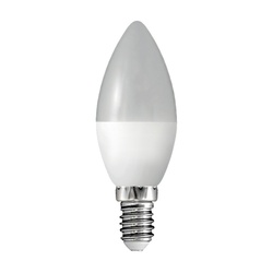 Лампа светодиодная LED E14, свеча, 10Вт, теплый свет