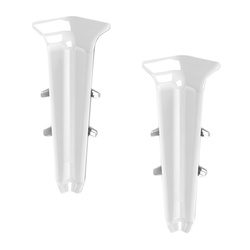 Угол внутренний Ideal Деконика 001-0, белый глянцевый, 85 мм (2 шт)