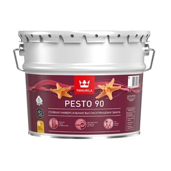 Эмаль алкидная универсальная Tikkurila/Tikkivala Euro Pesto 90 A (9 л)