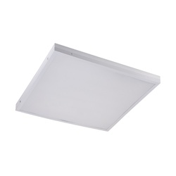 Светильник LED EKF 595х595х25 мм, 40 Вт, опал с равномерной засветкой, 4000 К, с драйвером, IP40